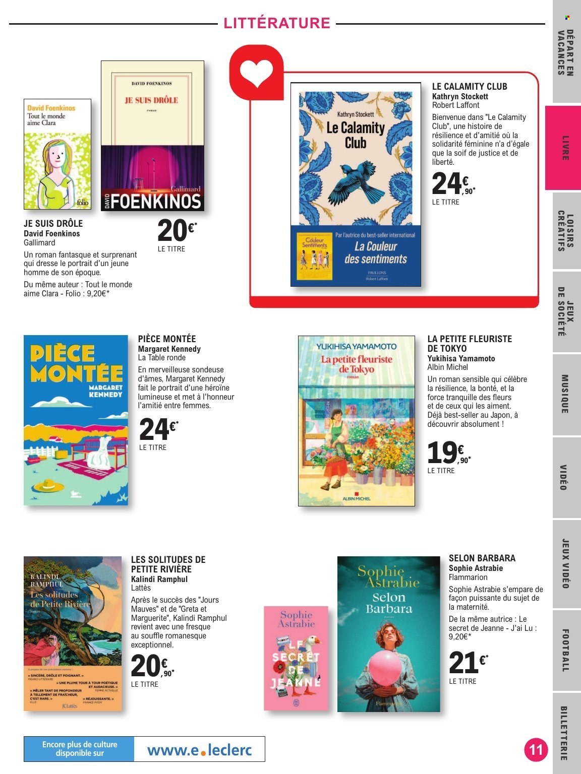 Catalogue E.Leclerc - 07.07.2026 - 25.07.2026. Page 11