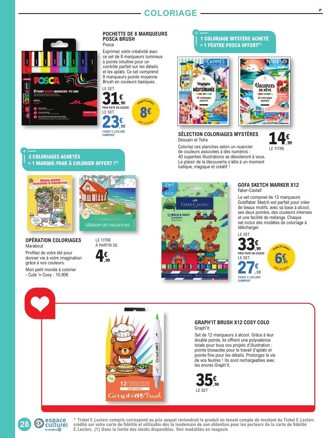 Catalogue E.Leclerc - 07.07.2026 - 25.07.2026. Page 28