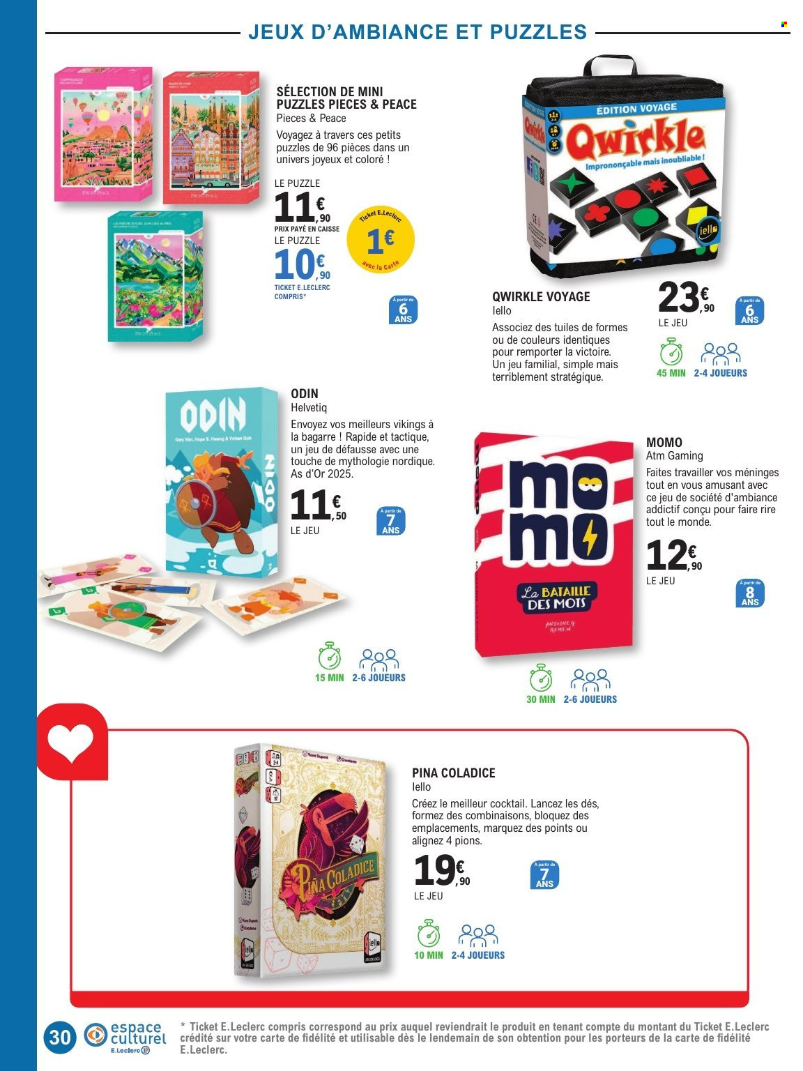 Catalogue E.Leclerc - 07.07.2026 - 25.07.2026. Page 30