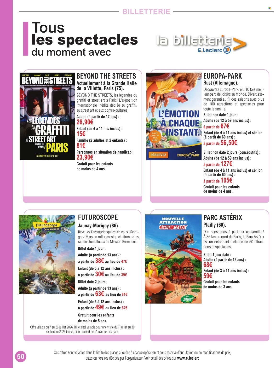Catalogue E.Leclerc - 07.07.2026 - 25.07.2026. Page 50