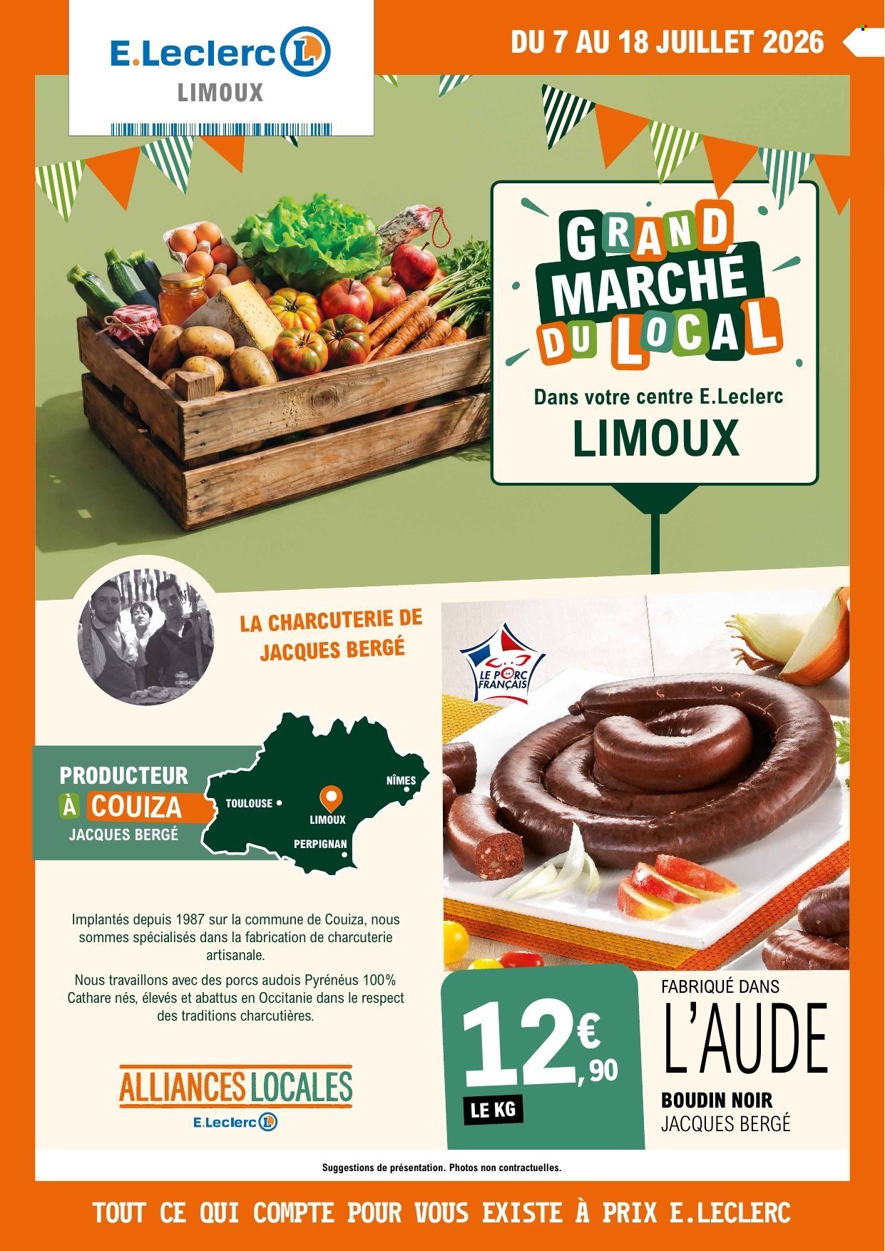 Catalogue E.Leclerc - 07.07.2026 - 18.07.2026. Page 1