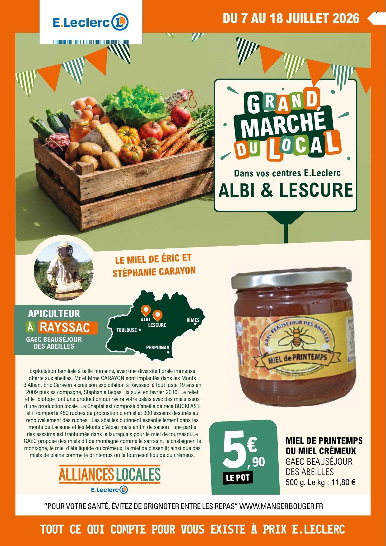 Catalogue E.Leclerc - 07.07.2026 - 18.07.2026. Page 1