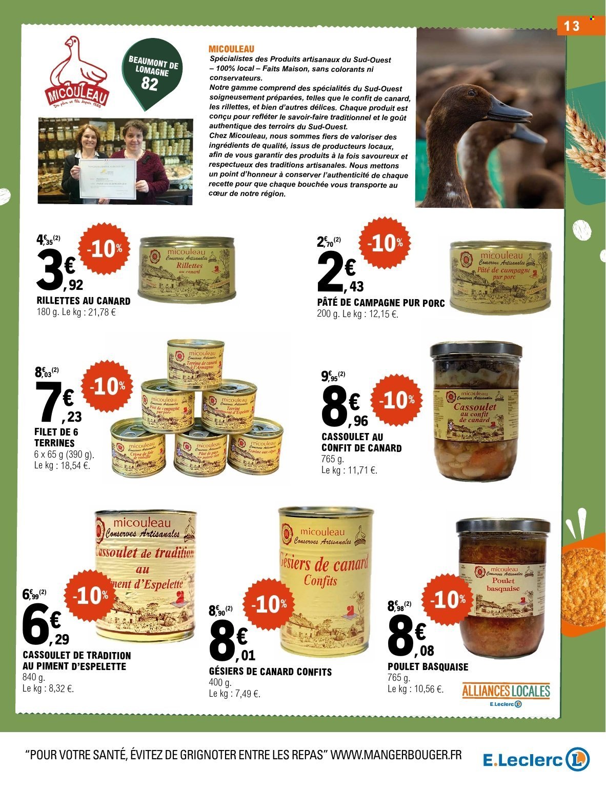 Catalogue E.Leclerc - 07.07.2026 - 18.07.2026. Page 13