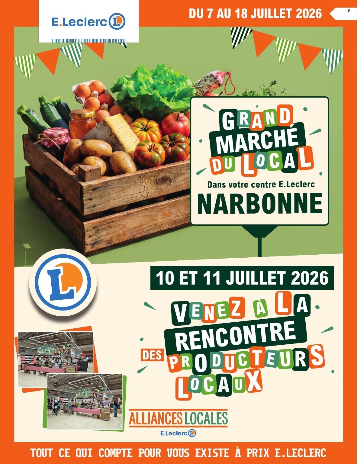 Catalogue E.Leclerc - 07.07.2026 - 18.07.2026. Page 1
