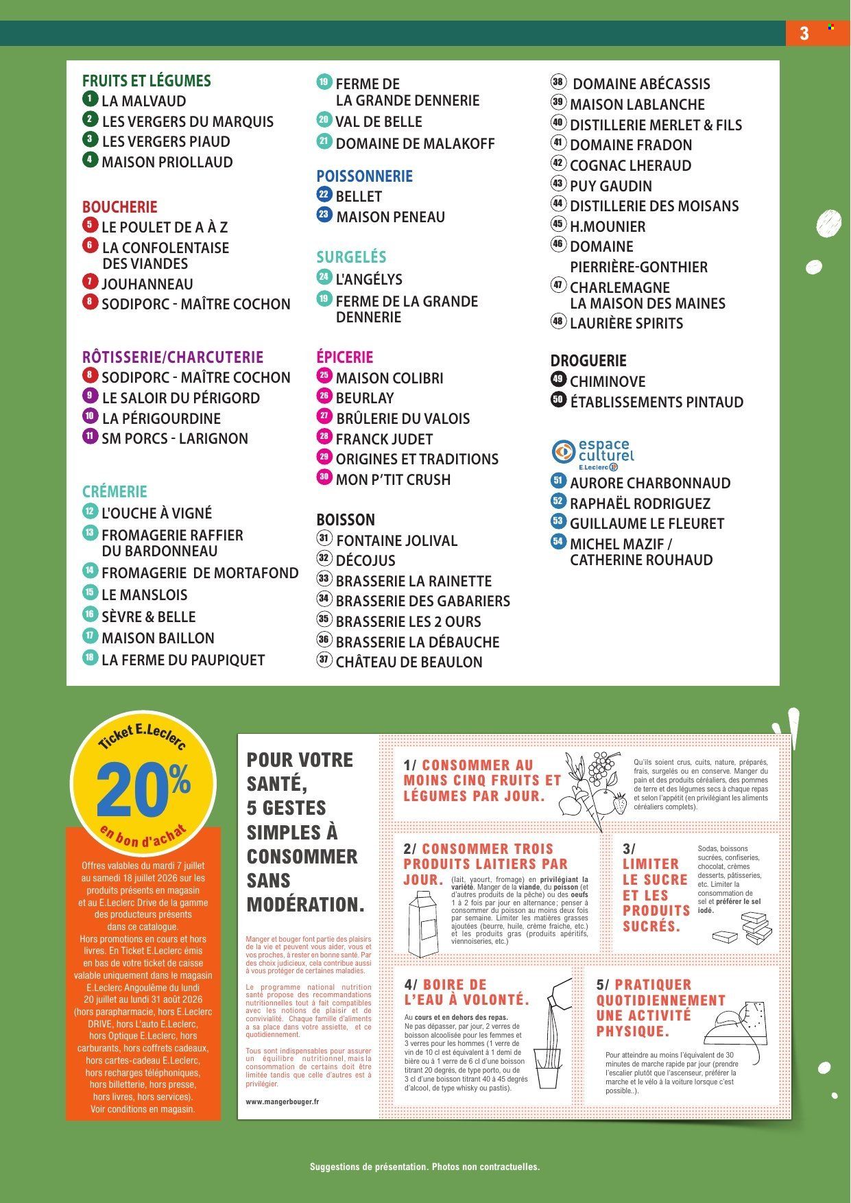 Catalogue E.Leclerc - 07.07.2026 - 18.07.2026. Page 3