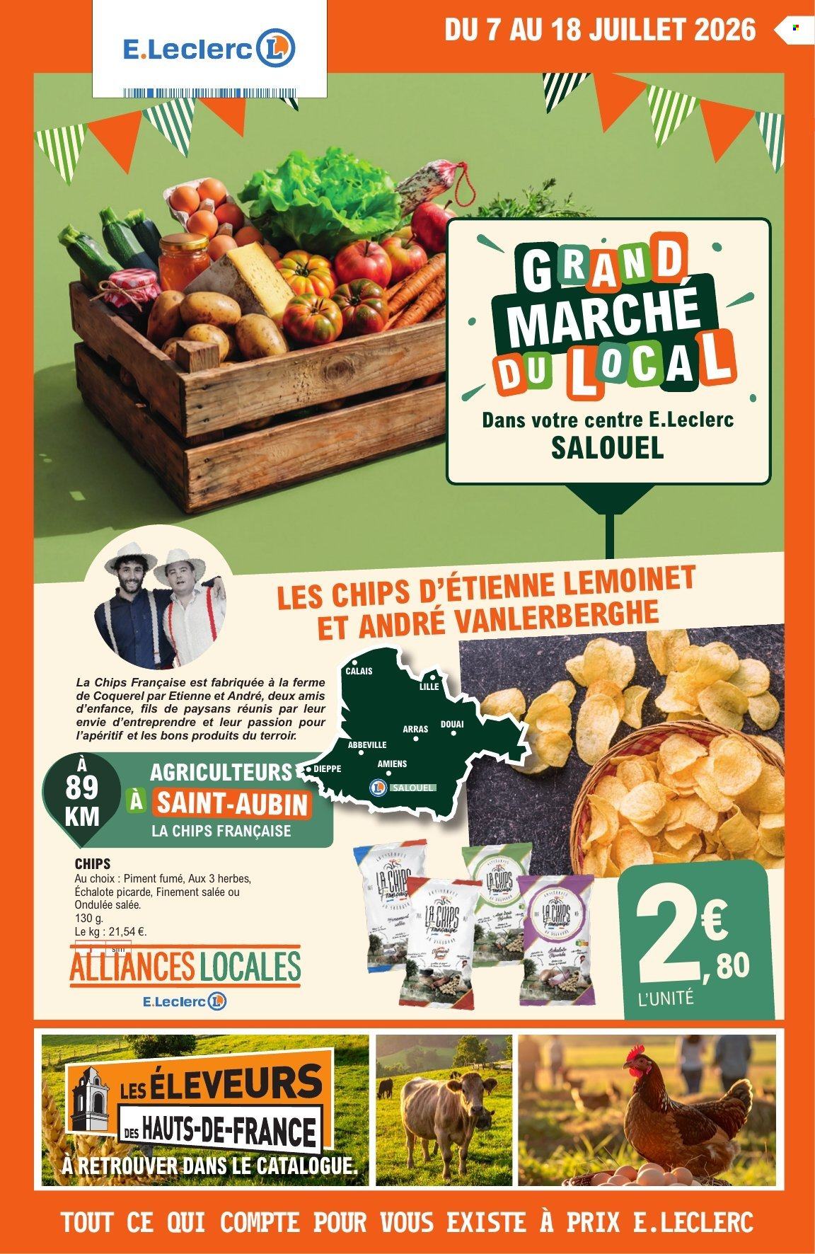 Catalogue E.Leclerc - 07.07.2026 - 18.07.2026. Page 1