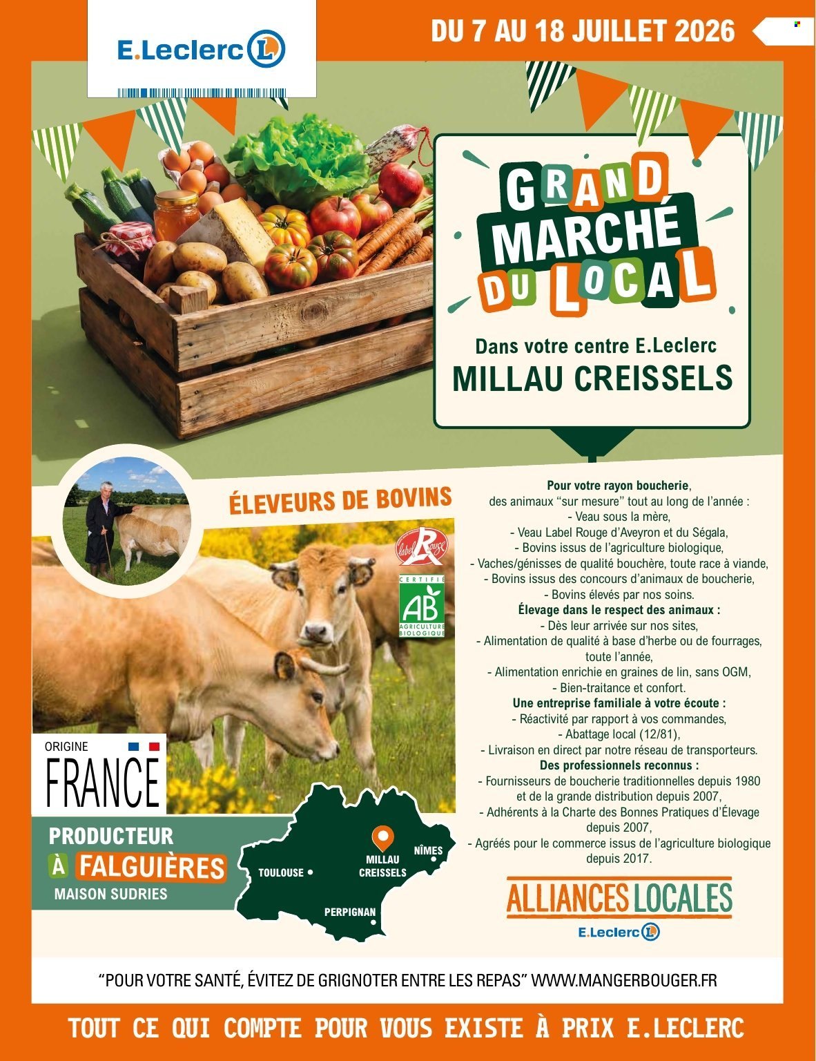 Catalogue E.Leclerc - 07.07.2026 - 18.07.2026. Page 1