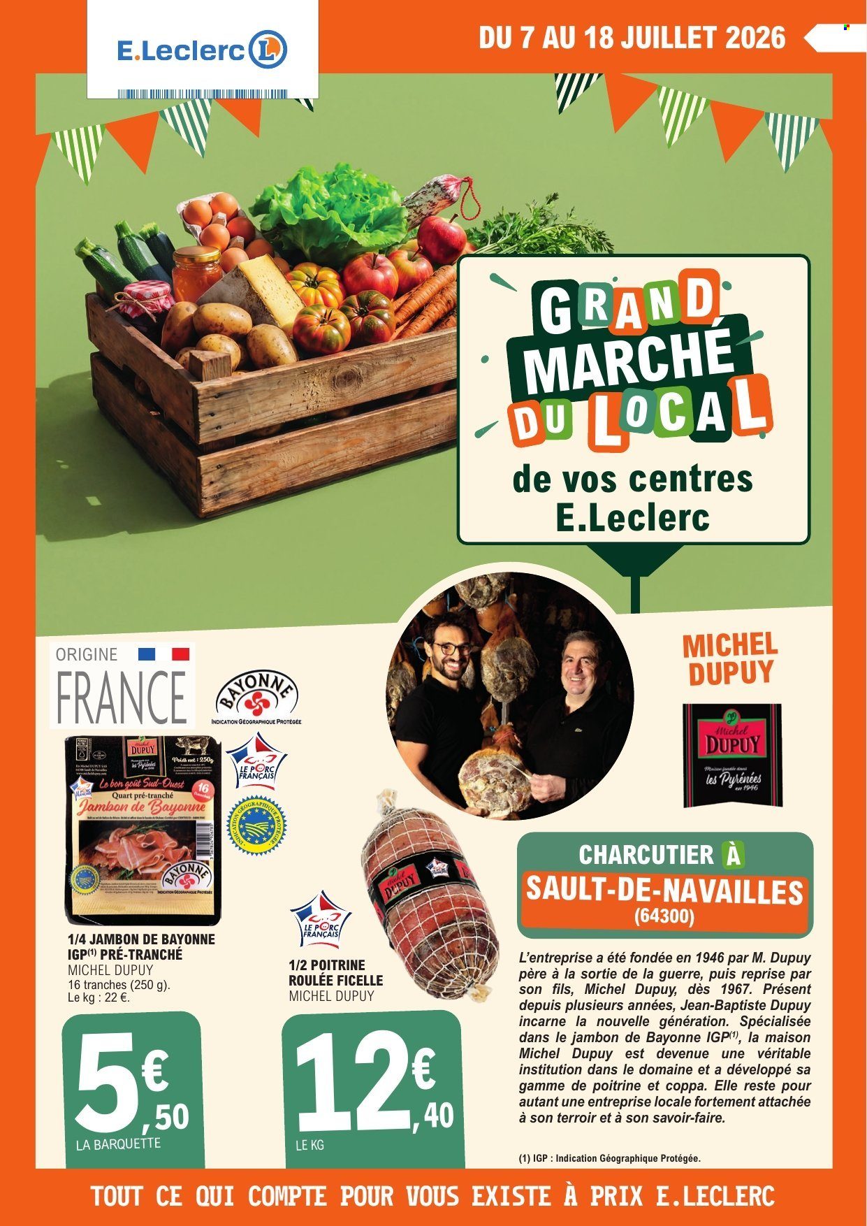 Catalogue E.Leclerc - 07.07.2026 - 18.07.2026. Page 1