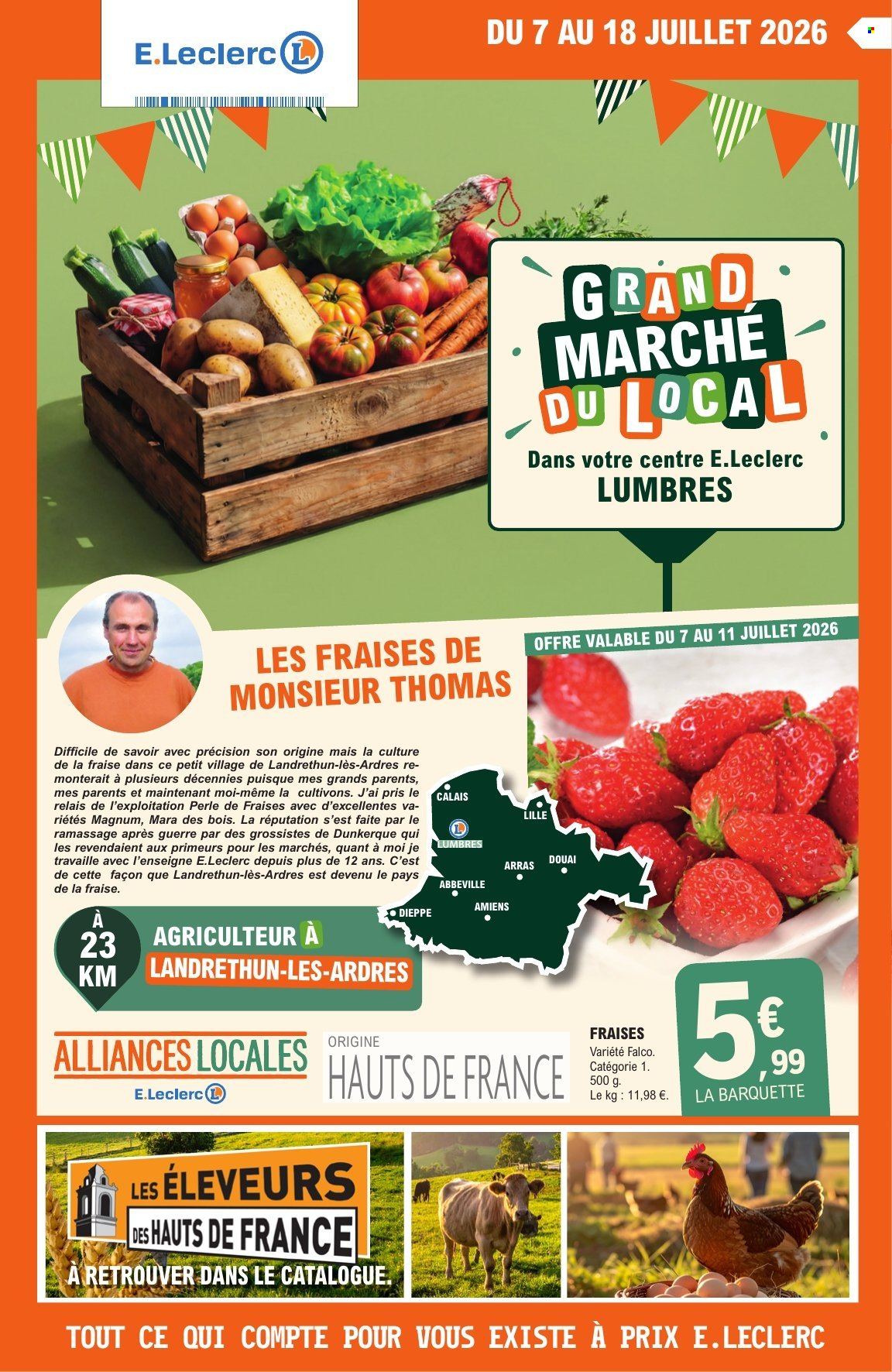 Catalogue E.Leclerc - 07.07.2026 - 18.07.2026. Page 1