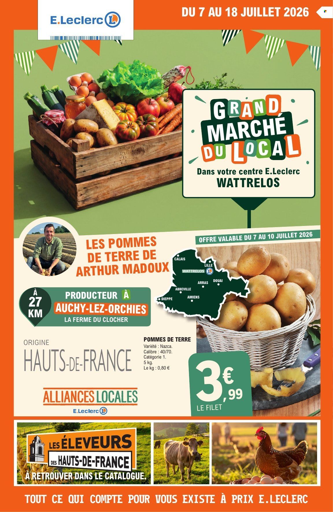 Catalogue E.Leclerc - 07.07.2026 - 18.07.2026. Page 1