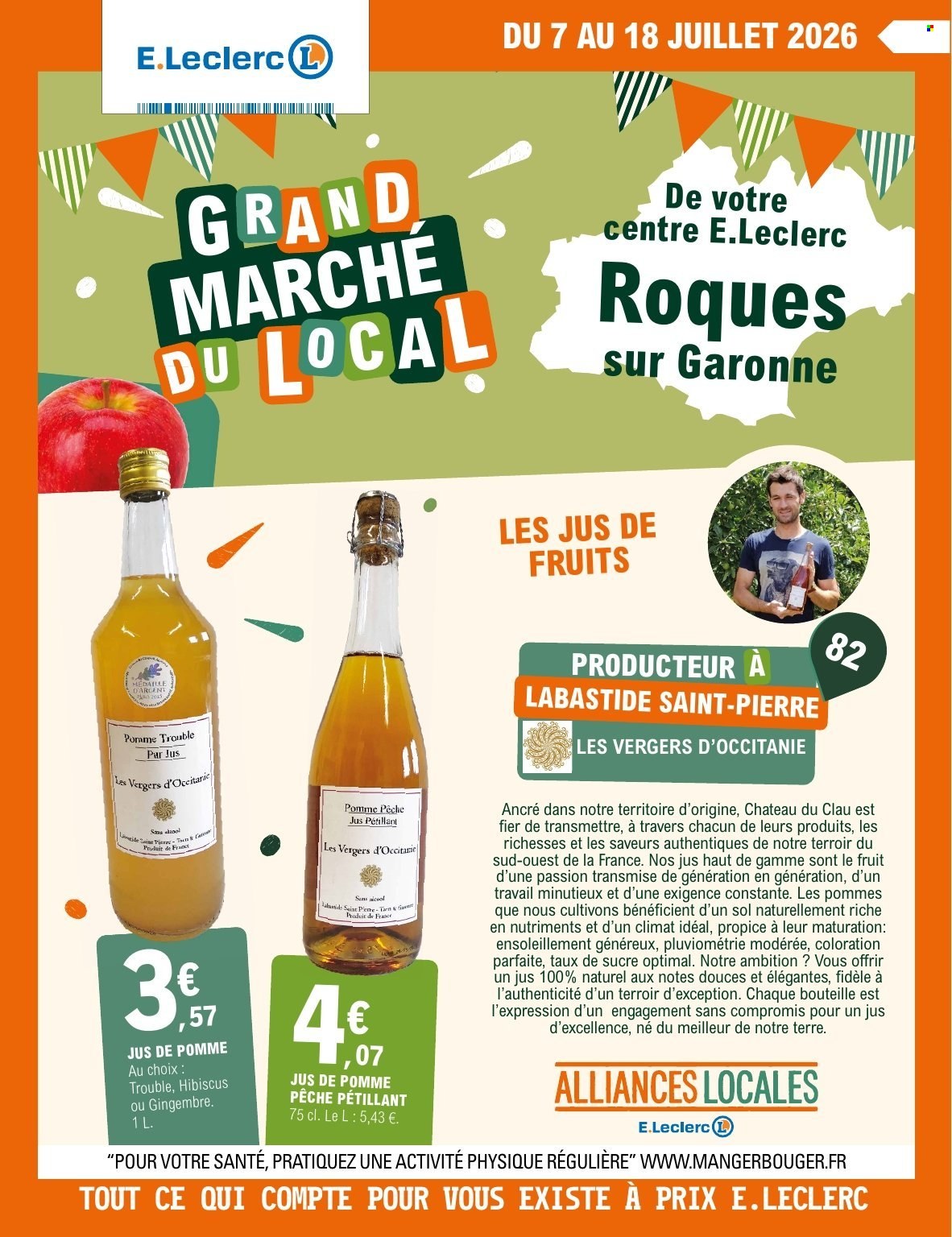 Catalogue E.Leclerc - 07.07.2026 - 18.07.2026. Page 1