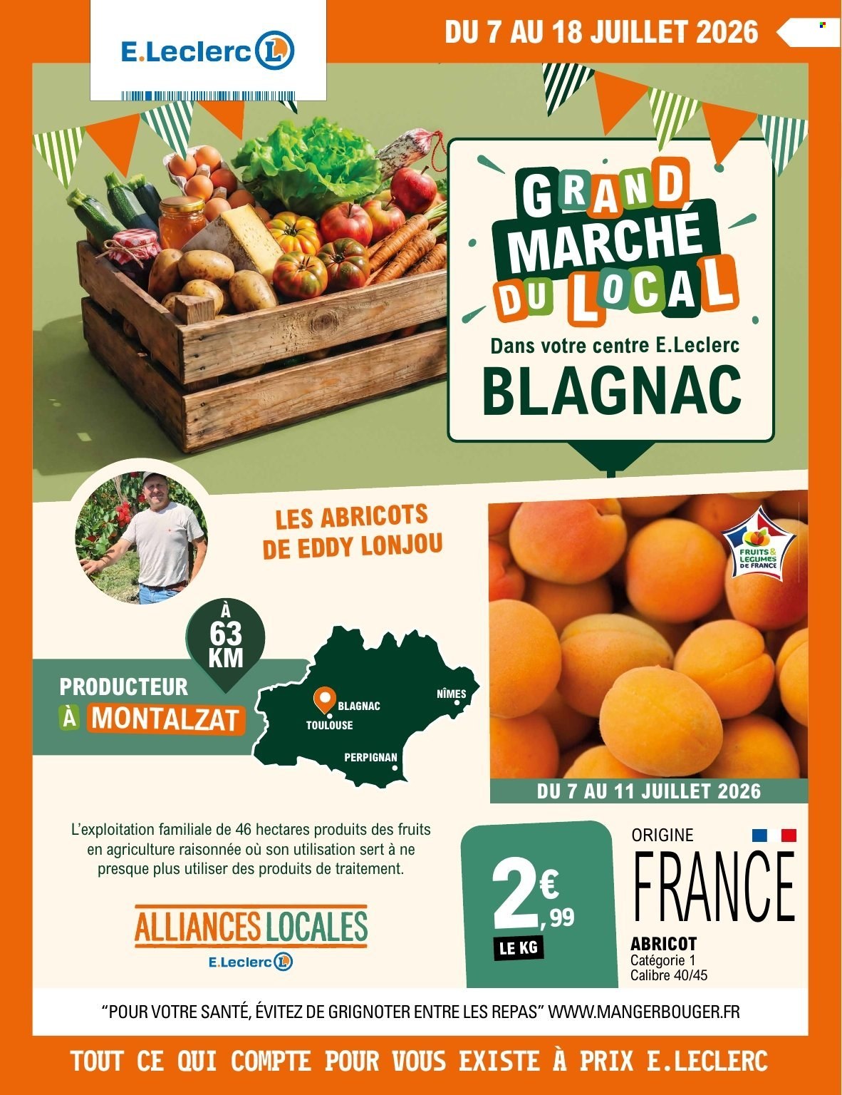 Catalogue E.Leclerc - 07.07.2026 - 18.07.2026. Page 1