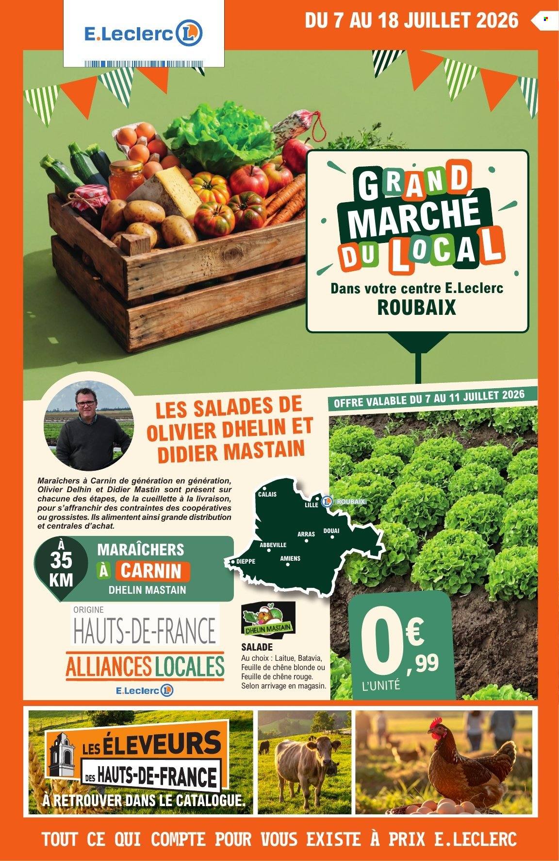 Catalogue E.Leclerc - 07.07.2026 - 18.07.2026. Page 1