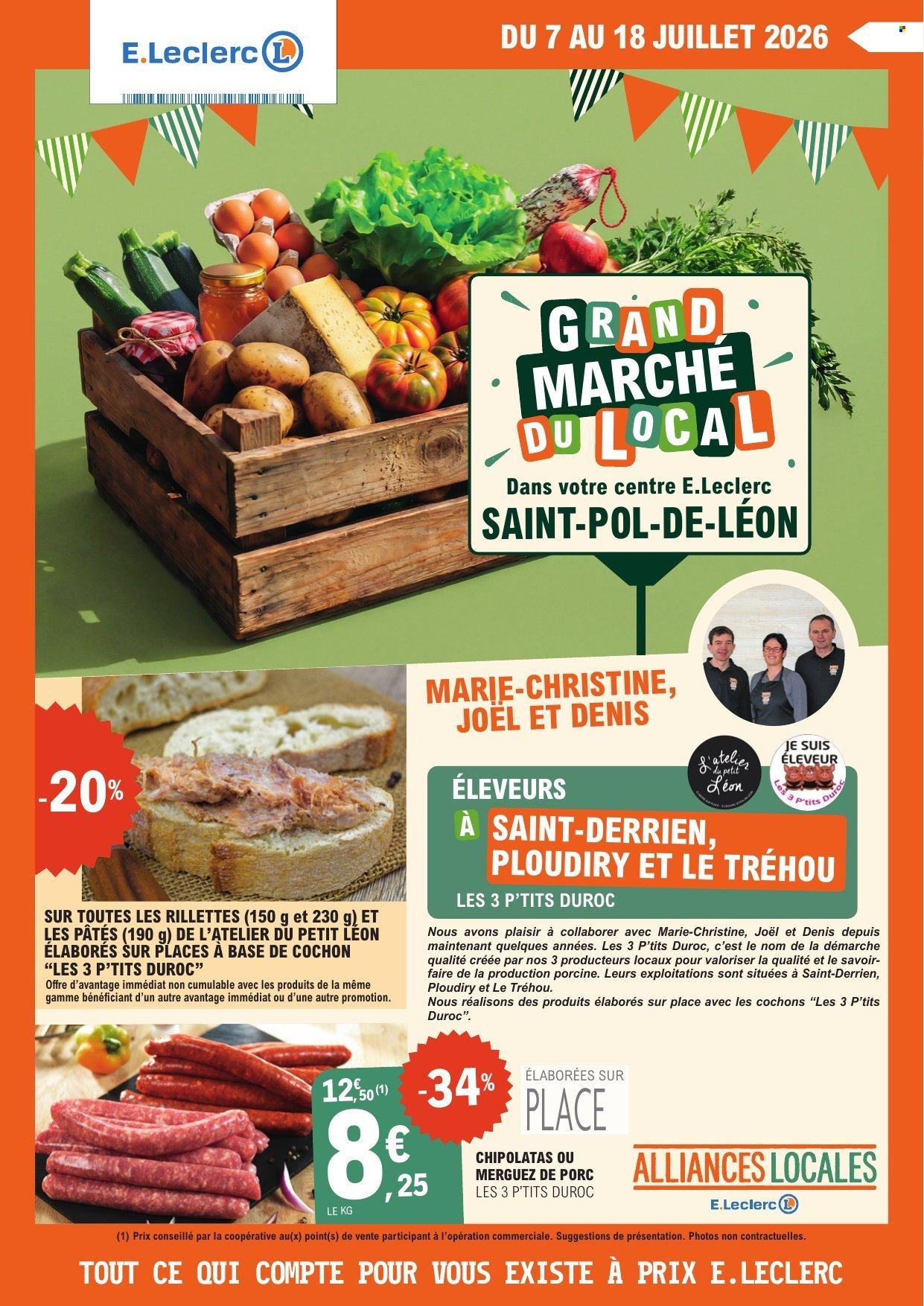 Catalogue E.Leclerc - 07.07.2026 - 18.07.2026. Page 1
