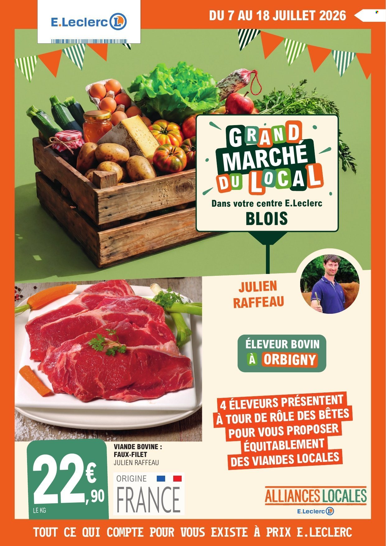 Catalogue E.Leclerc - 07.07.2026 - 18.07.2026. Page 1