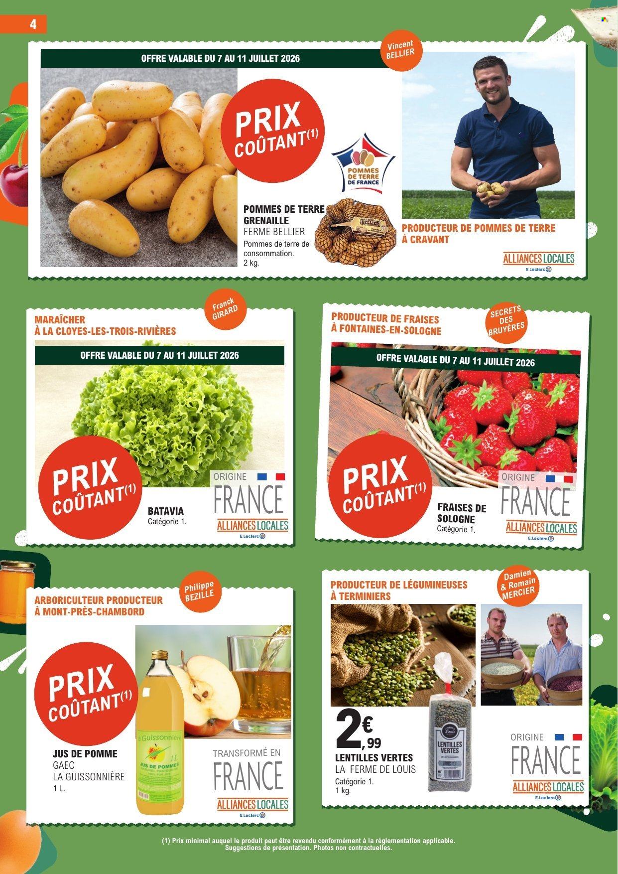 Catalogue E.Leclerc - 07.07.2026 - 18.07.2026. Page 4