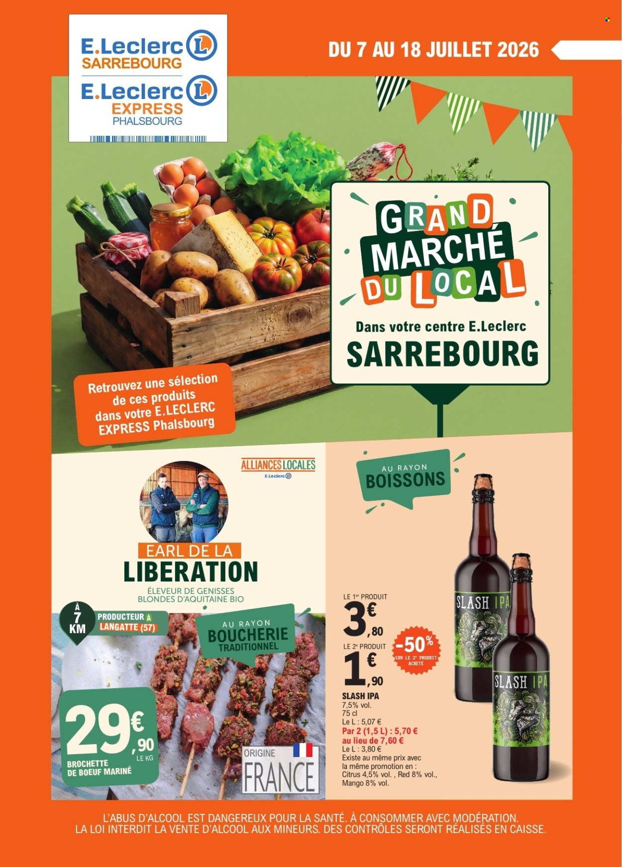 Catalogue E.Leclerc - 07.07.2026 - 18.07.2026. Page 1