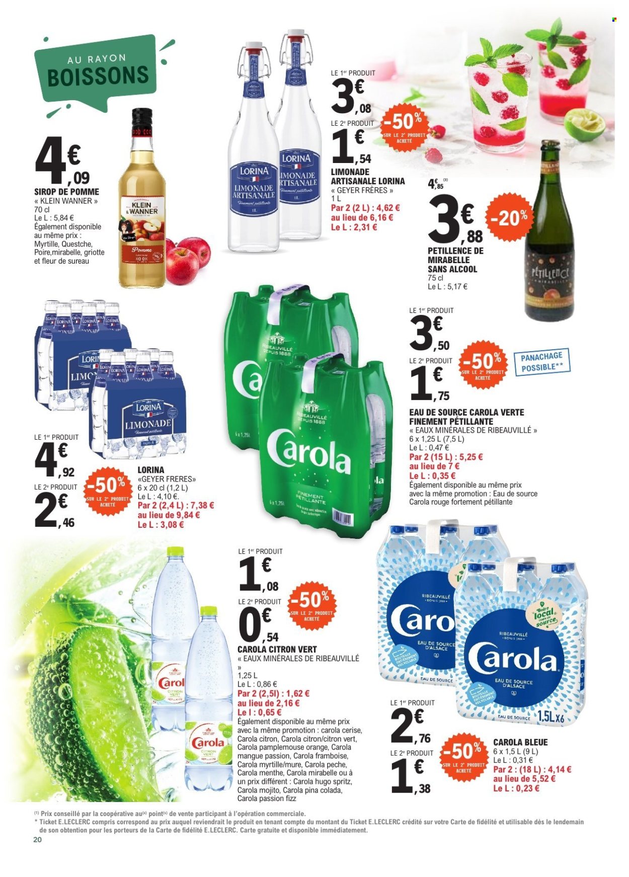 Catalogue E.Leclerc - 07.07.2026 - 18.07.2026. Page 20