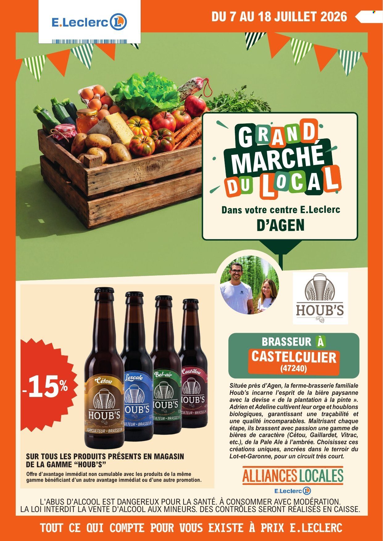 Catalogue E.Leclerc - 07.07.2026 - 18.07.2026. Page 1
