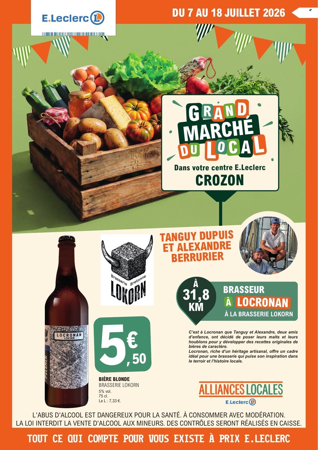 Catalogue E.Leclerc - 07.07.2026 - 18.07.2026. Page 1