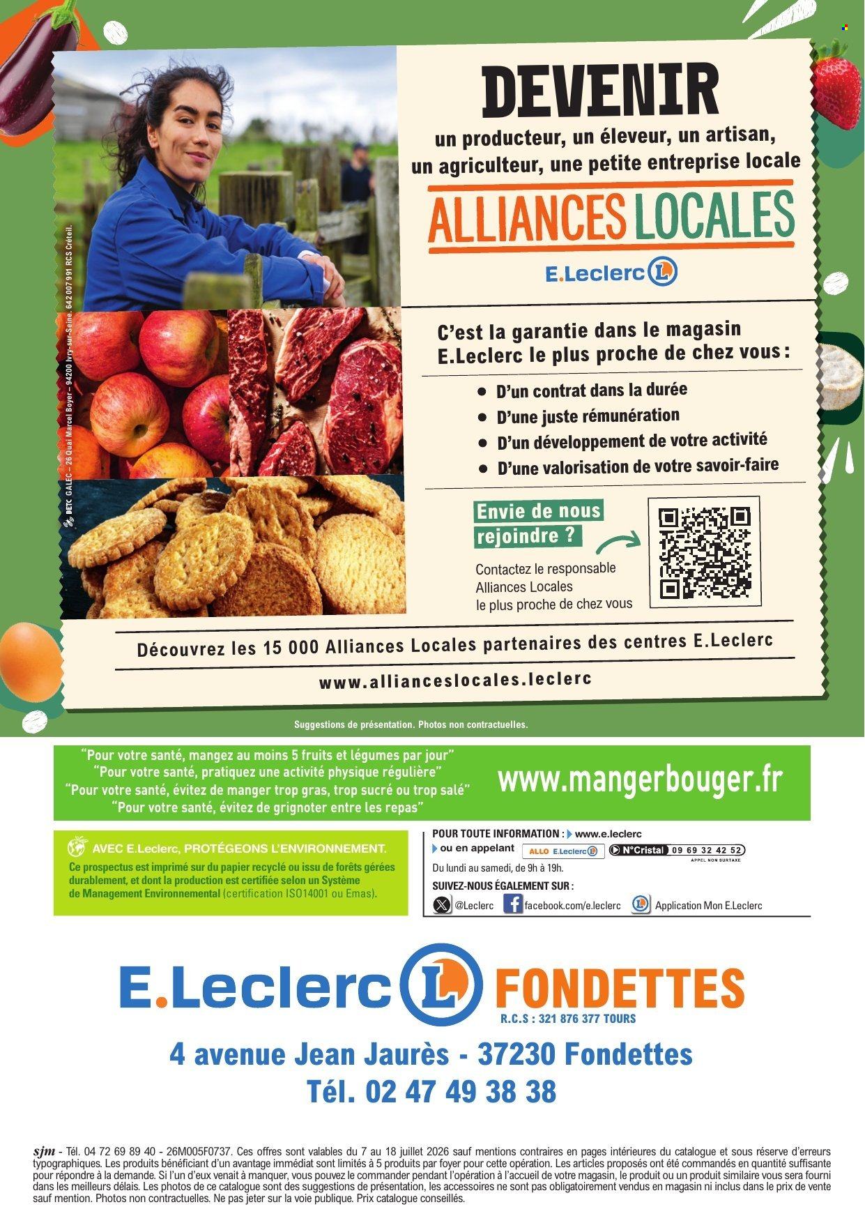 Catalogue E.Leclerc - 07.07.2026 - 18.07.2026. Page 12