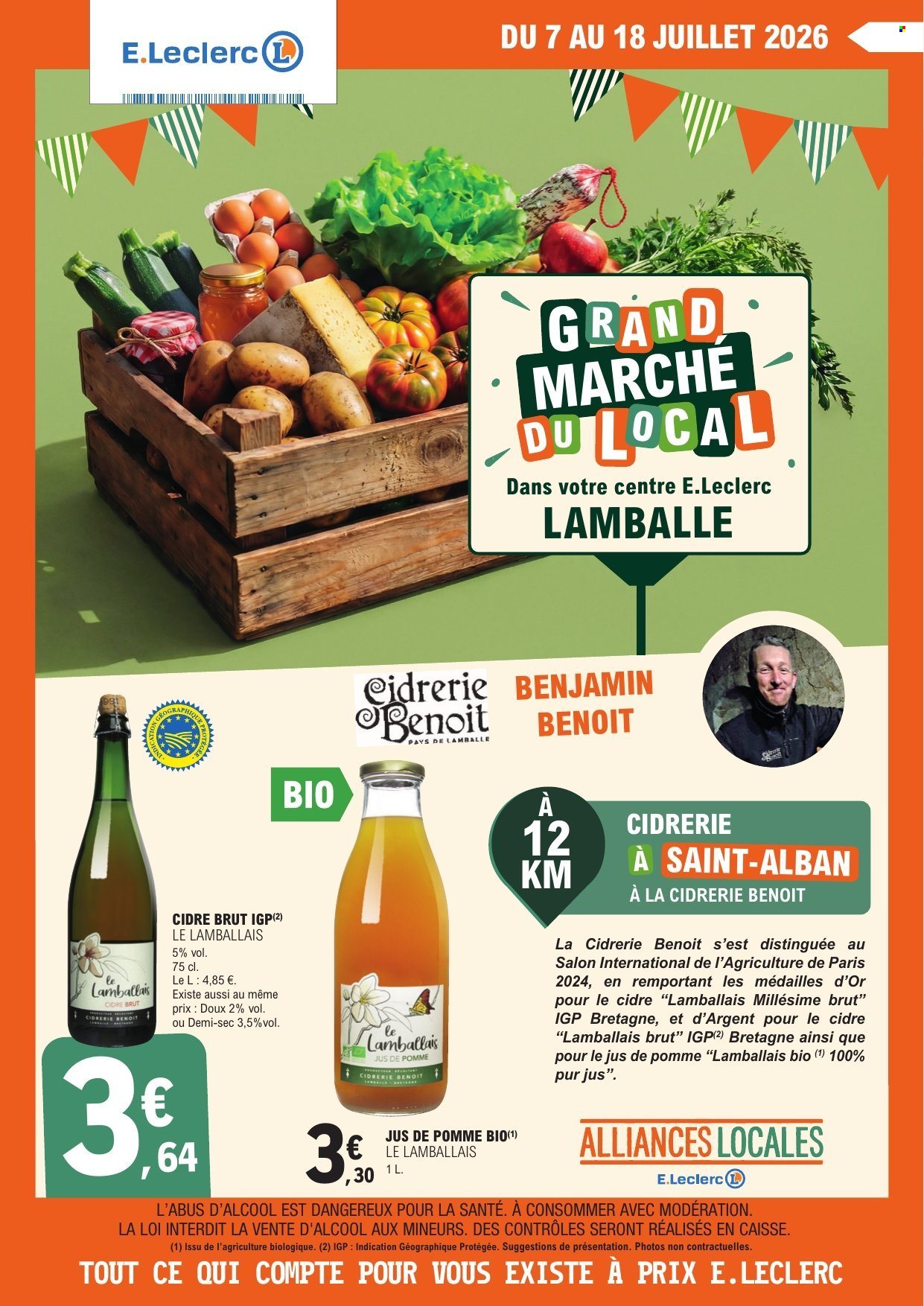 Catalogue E.Leclerc - 07.07.2026 - 18.07.2026. Page 1