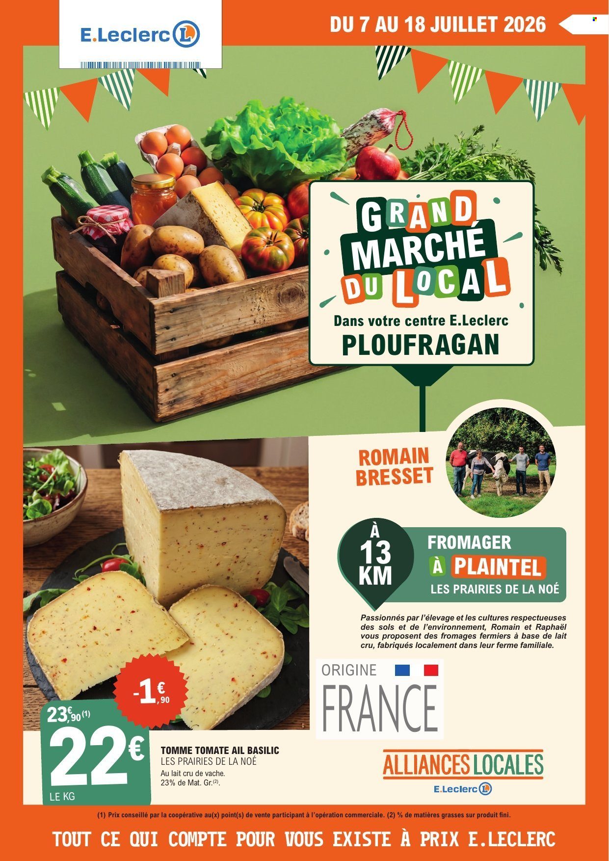Catalogue E.Leclerc - 07.07.2026 - 18.07.2026. Page 1