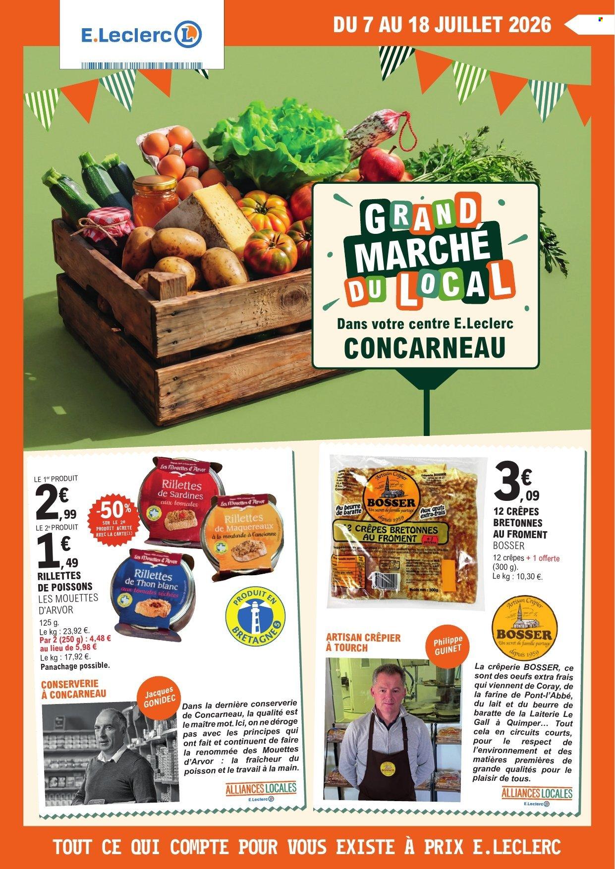 Catalogue E.Leclerc - 07.07.2026 - 18.07.2026. Page 1