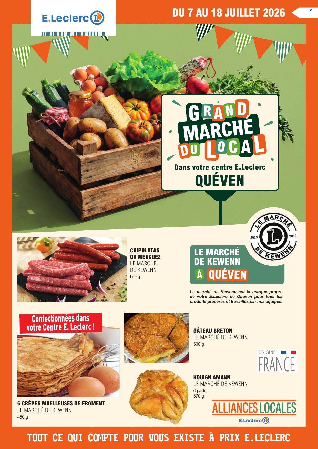 Catalogue E.Leclerc - 07.07.2026 - 18.07.2026. Page 1