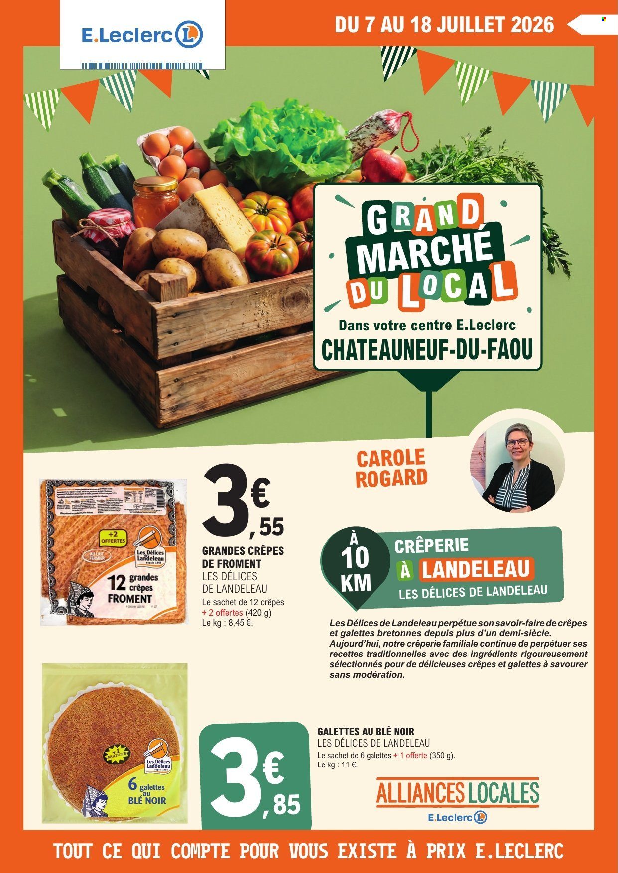 Catalogue E.Leclerc - 07.07.2026 - 18.07.2026. Page 1