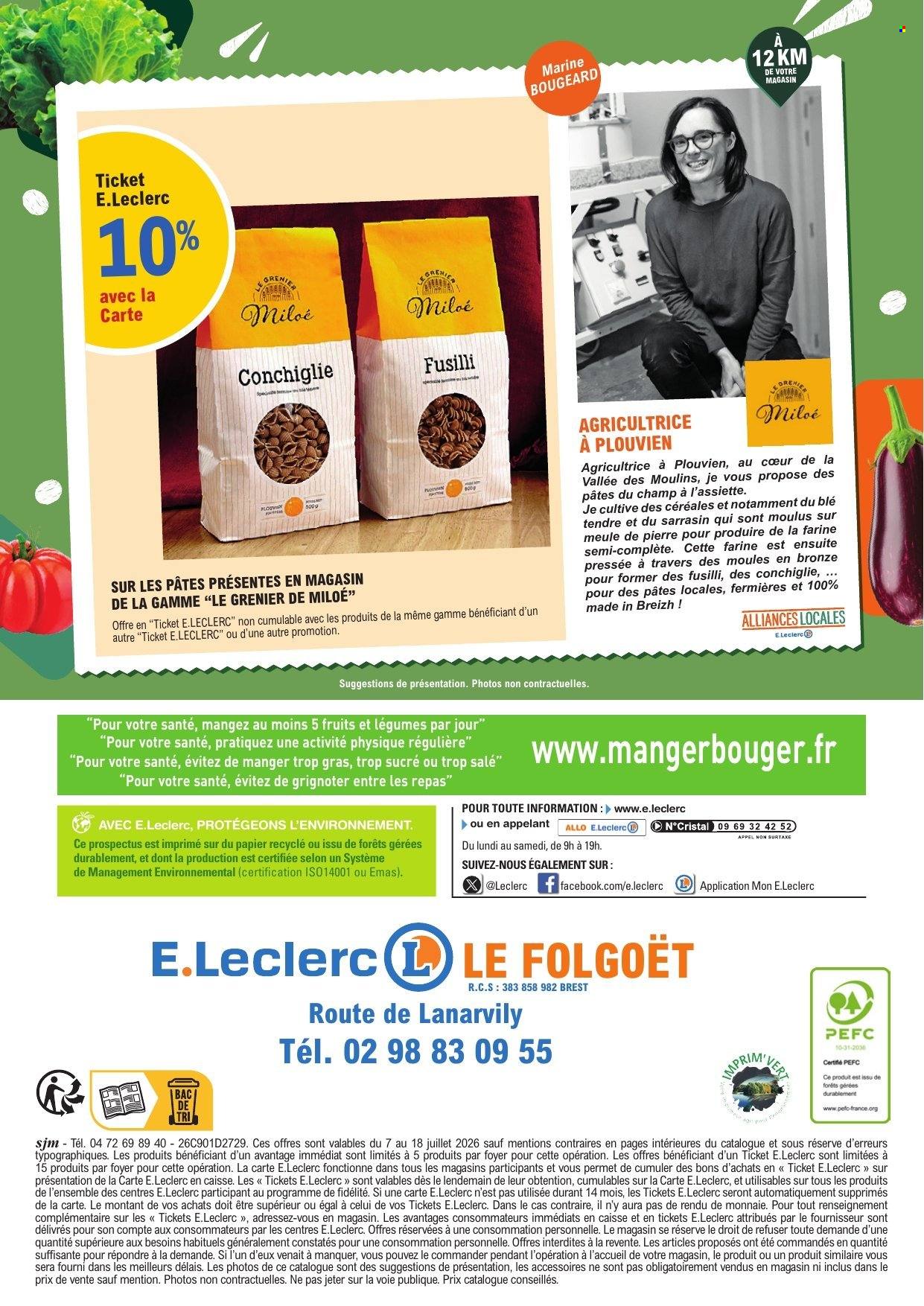 Catalogue E.Leclerc - 07.07.2026 - 18.07.2026. Page 4