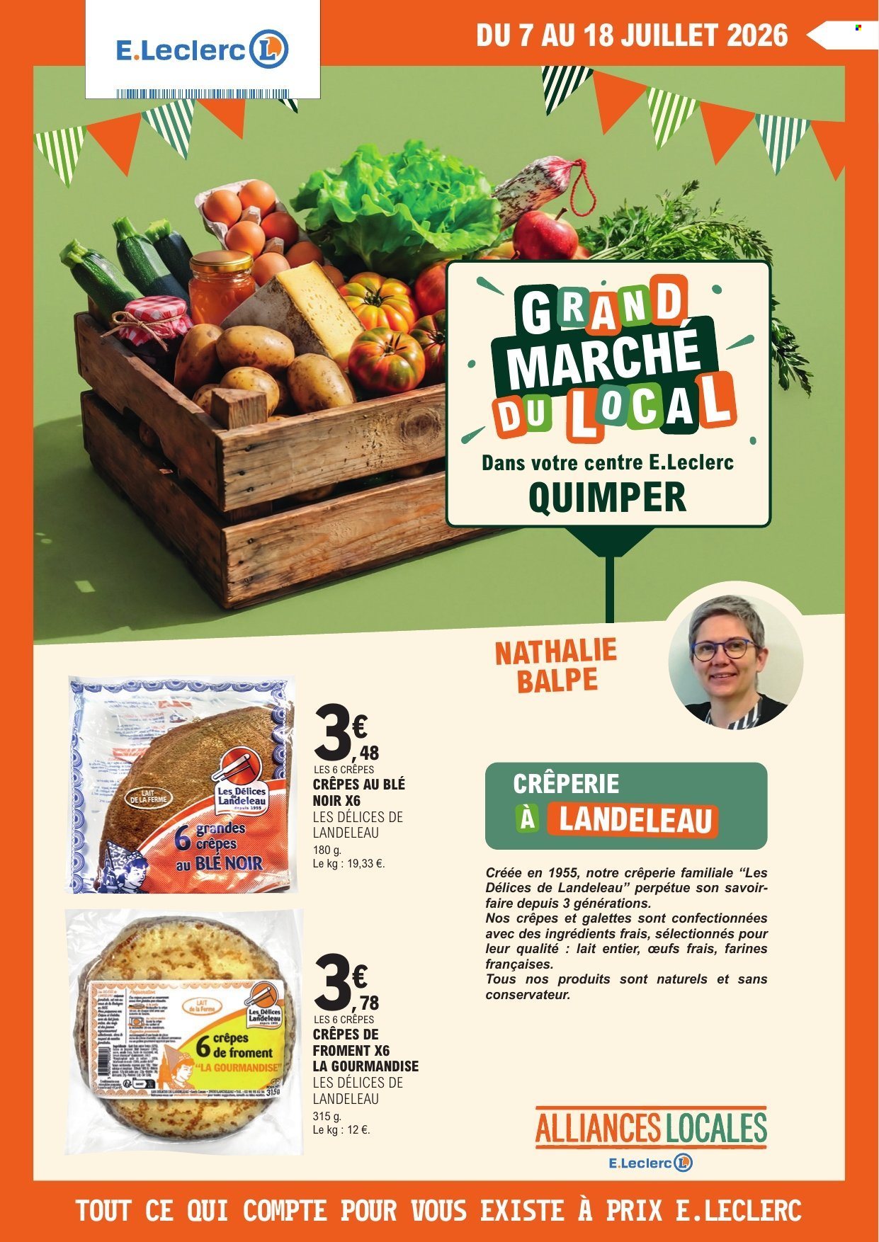 Catalogue E.Leclerc - 07.07.2026 - 18.07.2026. Page 1