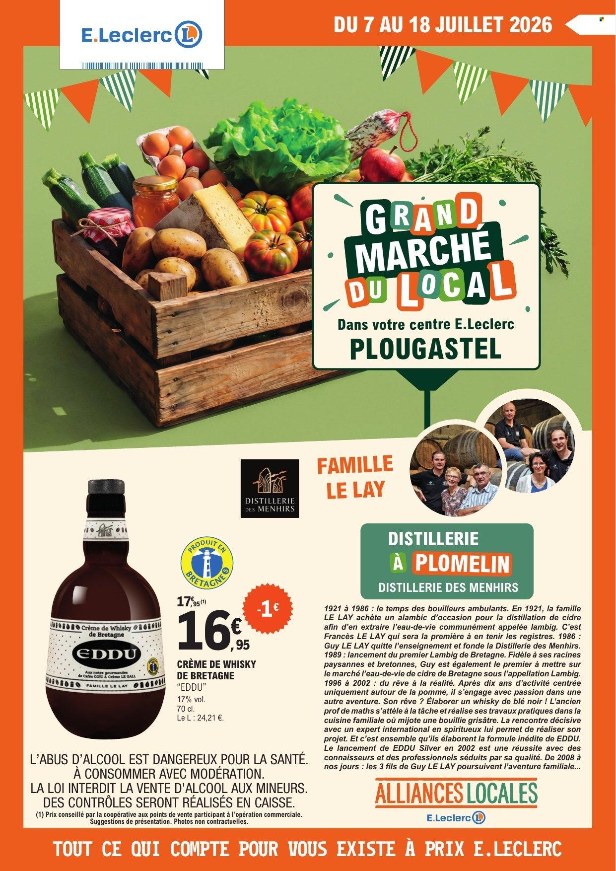 Catalogue E.Leclerc - 07.07.2026 - 18.07.2026. Page 1