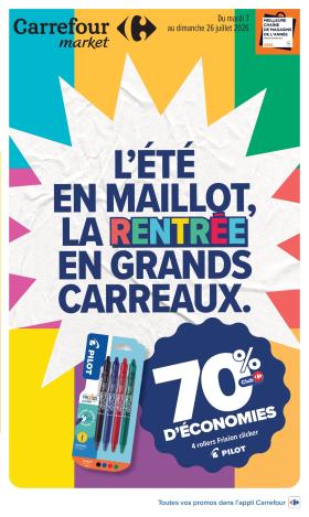 Carrefour Market - RENTREE DES CLASSES