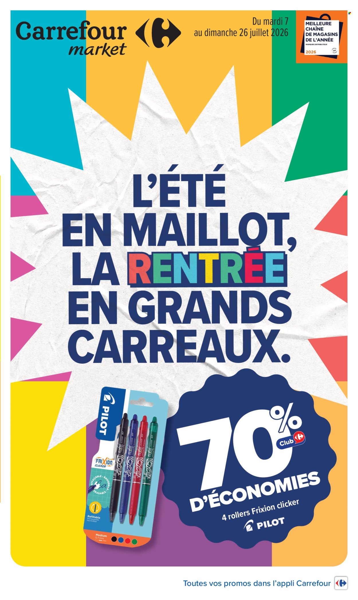 Catalogue Carrefour Market - 07.07.2026 - 26.07.2026. Page 1
