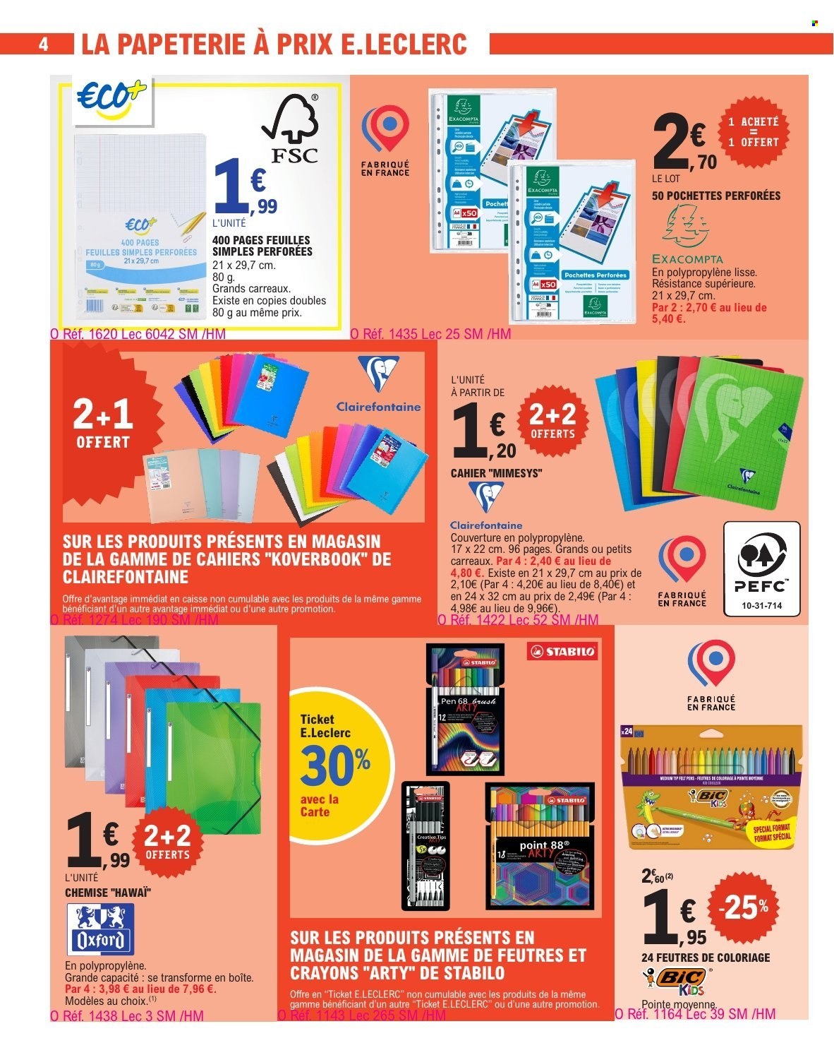 Catalogue E.Leclerc - 07.07.2026 - 18.07.2026. Page 4