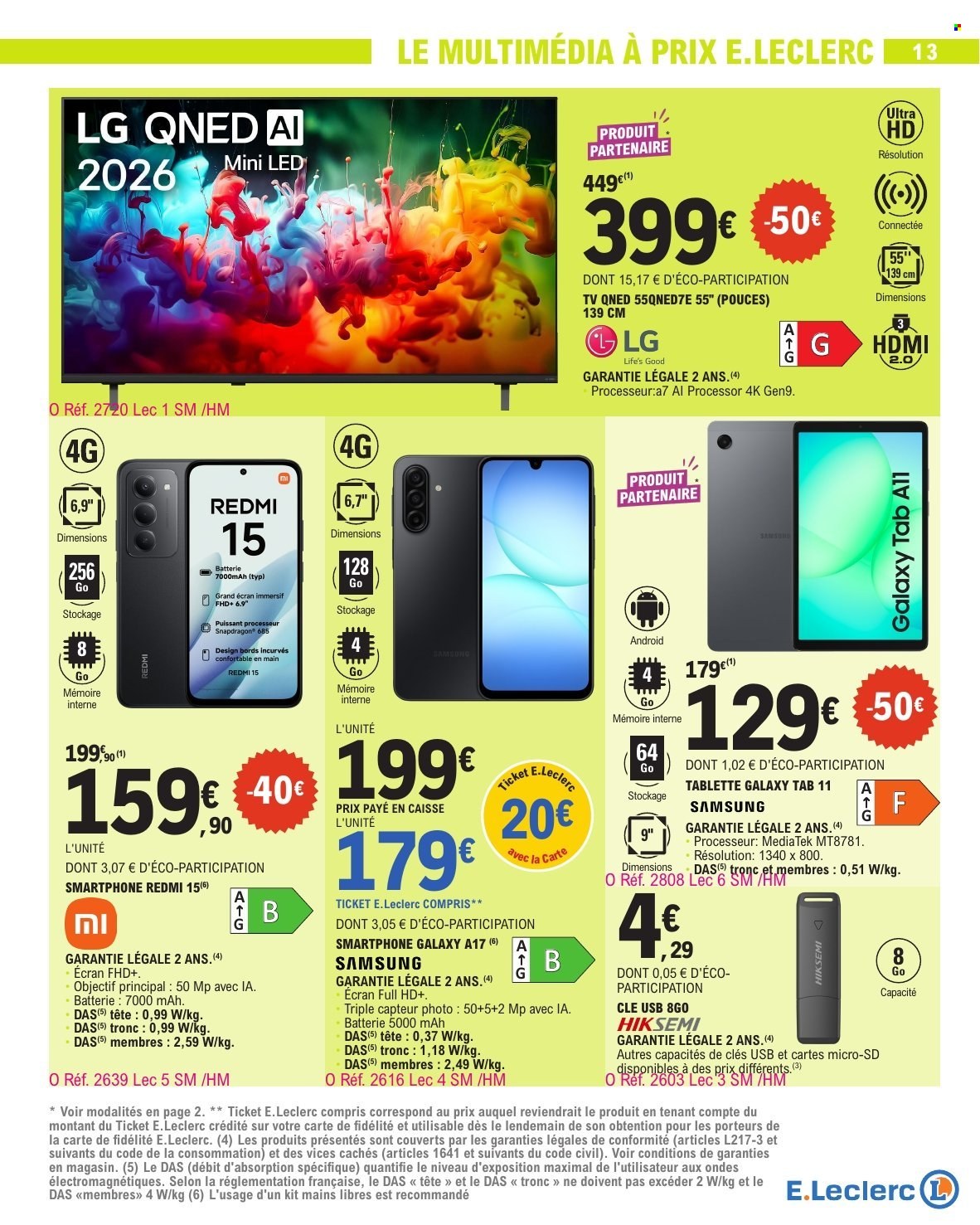 Catalogue E.Leclerc - 07.07.2026 - 18.07.2026. Page 13