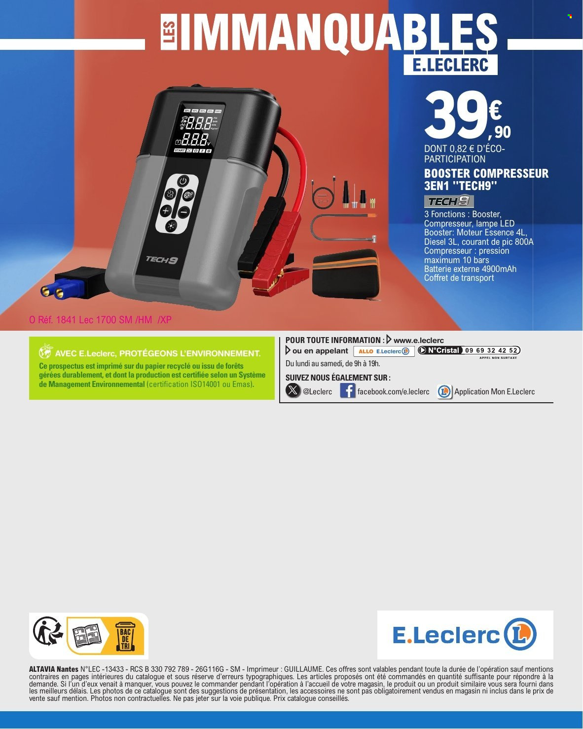 Catalogue E.Leclerc - 07.07.2026 - 18.07.2026. Page 38