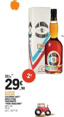 CALVADOS AOC HORS D'ÂGE FRATERNITÉ 'PÈRE MAGLOIRE'