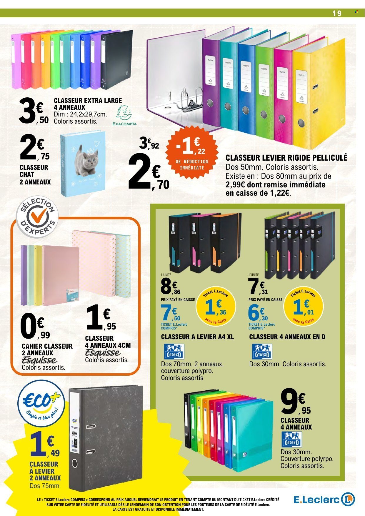 Catalogue E.Leclerc - 07.07.2026 - 02.08.2026. Page 19
