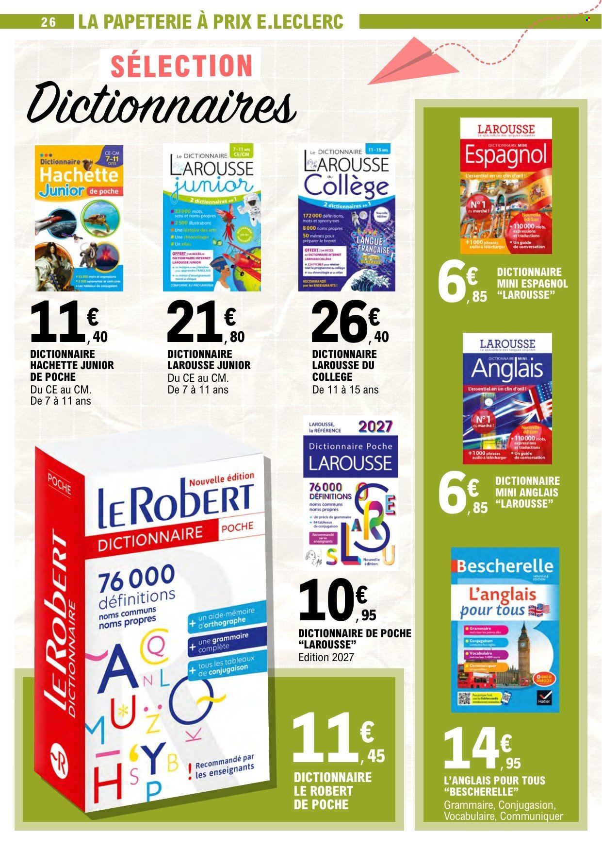 Catalogue E.Leclerc - 07.07.2026 - 02.08.2026. Page 26