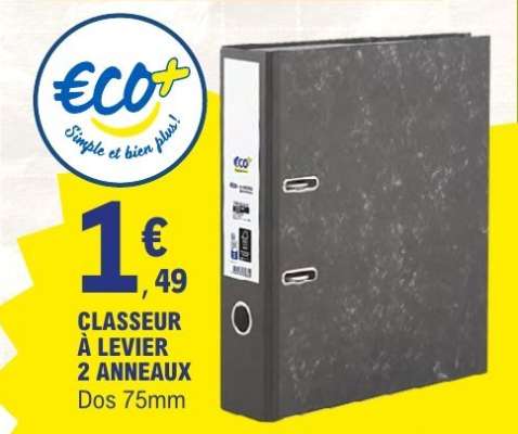 Classeur à levier 2 anneaux