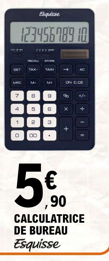 Calculatrice de bureau