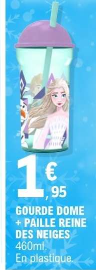 GOURDE DOME + PAILLE REINE DES NEIGES