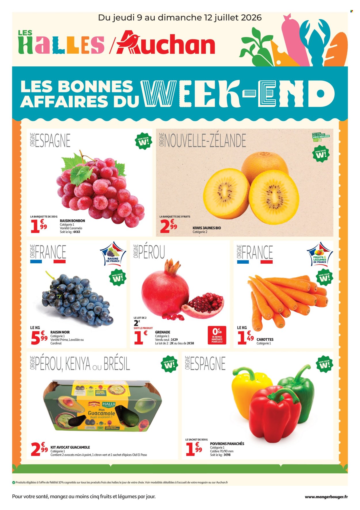 Catalogue Auchan - 09.07.2026 - 12.07.2026. Page 1