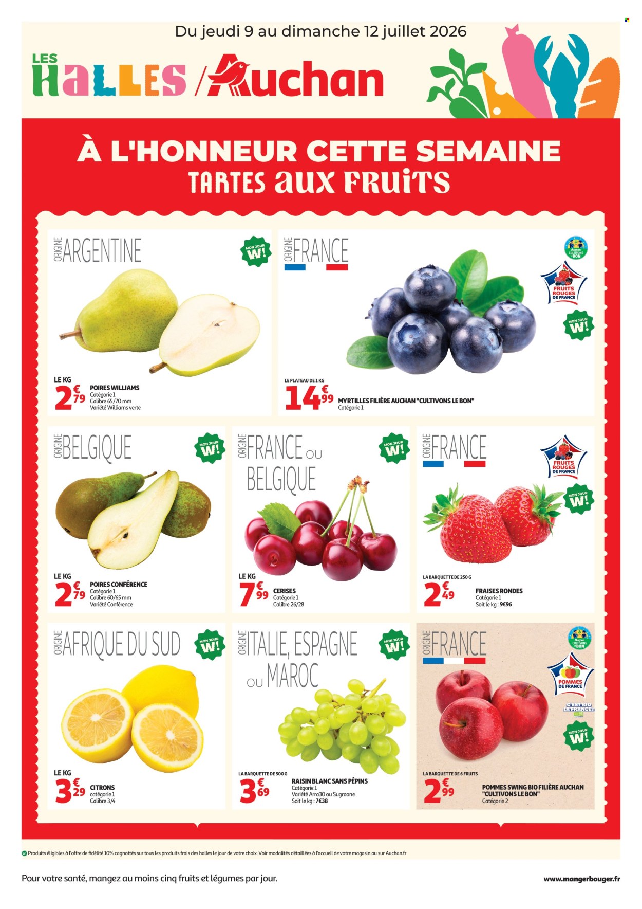 Catalogue Auchan - 09.07.2026 - 12.07.2026. Page 1