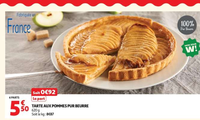 Tarte Aux Pommes Pur Beurre