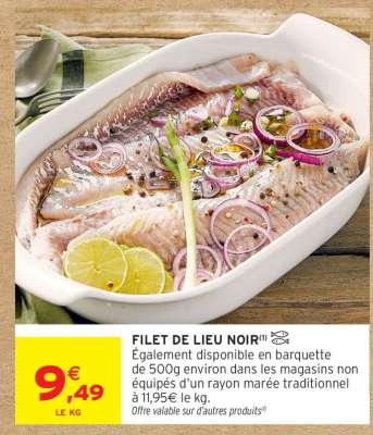 Filet De Lieu Noir