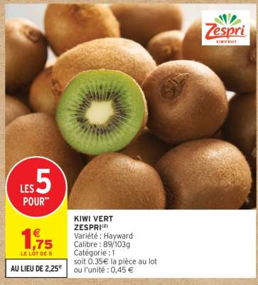 Kiwi Vert Zespri