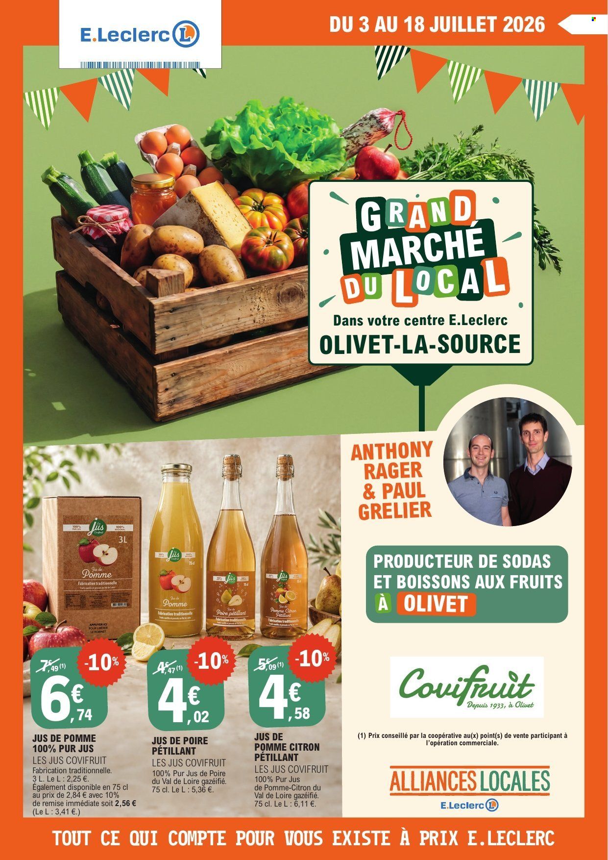 Catalogue E.Leclerc - 07.07.2026 - 18.07.2026. Page 1